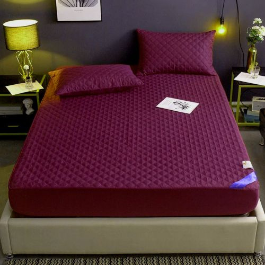 Water Proof Mattress Protector (5x6 Maroon)